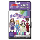 Melissa And Doug On The Go Fashion Designer Craft Activity Set - Radar Toys