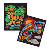 Melissa And Doug On The Go Foil Art Animals Craft Activity Set - Radar Toys