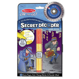 Melissa And Doug On The Go Secret Decoder Game Book - Radar Toys