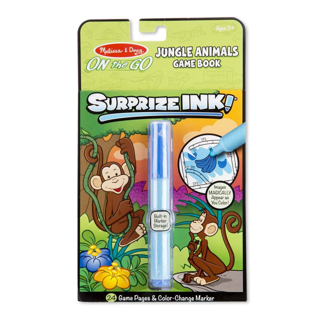Melissa And Doug On The Go Surprize Ink Jungle Animals Set