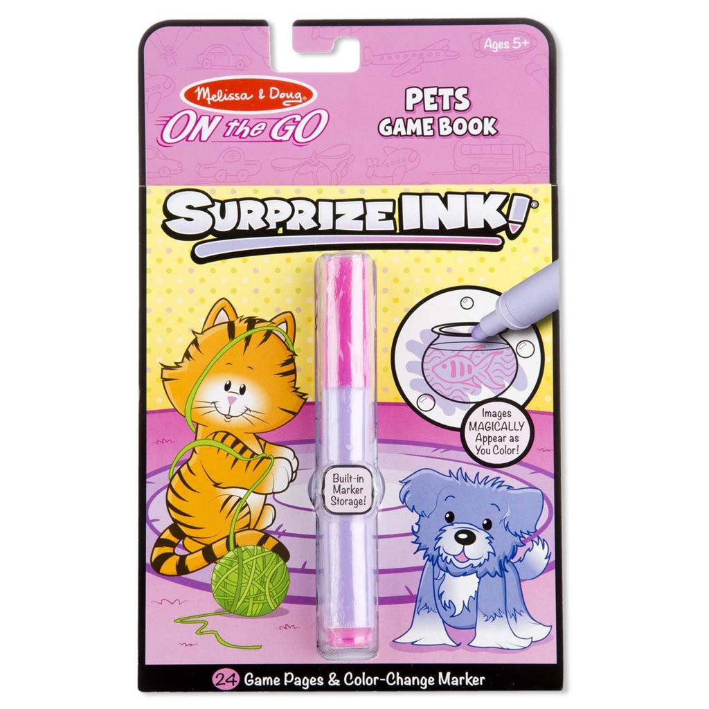 Melissa And Doug On The Go Surprize Ink Pets Game Book