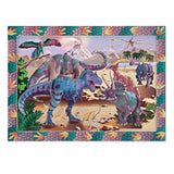 Melissa And Doug Peel And Press Sticker By Number Dinosaur Dusk Set - Radar Toys