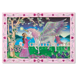 Melissa And Doug Peel And Press Sticker By Number Unicorn Set - Radar Toys