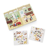 Melissa And Doug Pet Palace Reusable Puffy Sticker Activity Book - Radar Toys