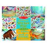 Melissa And Doug Prehistoric Reusable Sticker Pad - Radar Toys