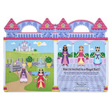 Melissa And Doug Princess Puffy Reusable Sticker Play Set - Radar Toys