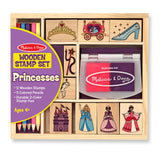 Melissa And Doug Princesses Wooden Stamp Set - Radar Toys