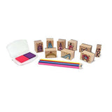 Melissa And Doug Princesses Wooden Stamp Set - Radar Toys