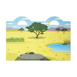 Melissa And Doug Safari Puffy Reusable Sticker Set - Radar Toys