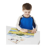 Melissa And Doug Safari Puffy Reusable Sticker Set - Radar Toys