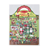 Melissa And Doug Santa's Workshop Reusable Puffy Sticker Activity Book - Radar Toys