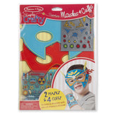 Melissa And Doug Simply Crafty Superhero Masks And Cuffs Set - Radar Toys