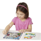 Melissa And Doug Stained Glass Made Easy Unicorn Set - Radar Toys