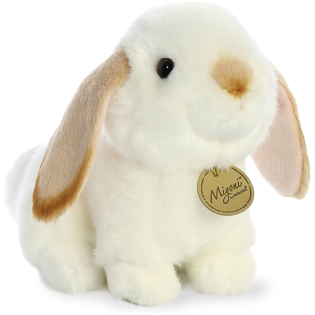 Aurora Miyoni Lop Eared Rabbit With Tan Ears 8 Inch Plush Figure