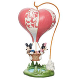 Enesco Disney Traditions Mickey Minnie Heart Balloon Love Takes Flight Figurine - Radar Toys