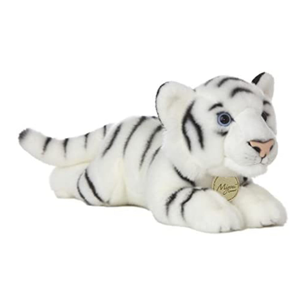 Aurora Miyoni White Tiger 8 Inch Plush Figure - Radar Toys