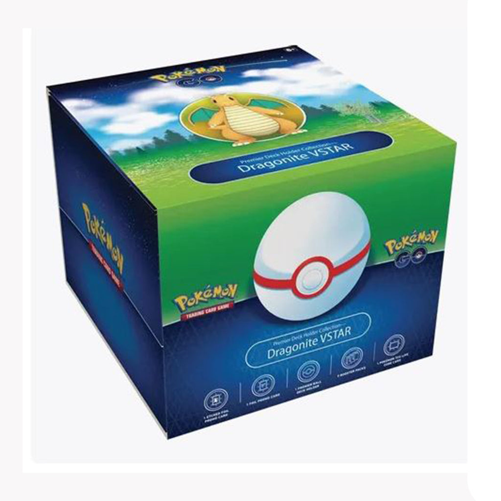 Pokemon TCG Pokemon GO Premium Deck Holder Collection Dragonite VStar - Radar Toys