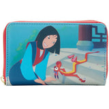Loungefly Disney Mulan Princess Scene Zip Around Wallet - Radar Toys
