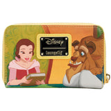 Loungefly Disney Beauty And The Beast Belle Princess Scene Zip Around Wallet - Radar Toys