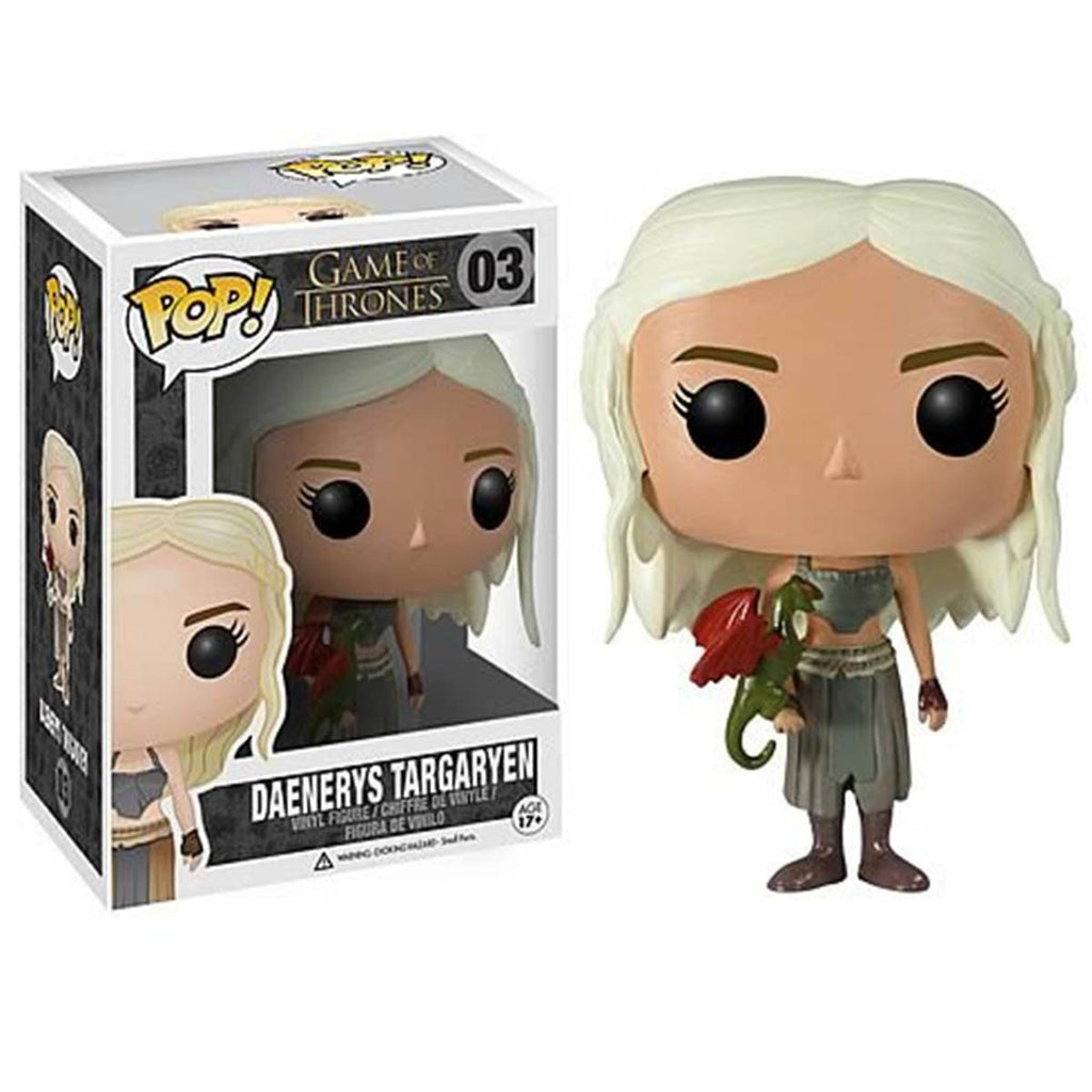 Game Of Thrones POP Daenerys Targaryen With Dragon Vinyl Figure