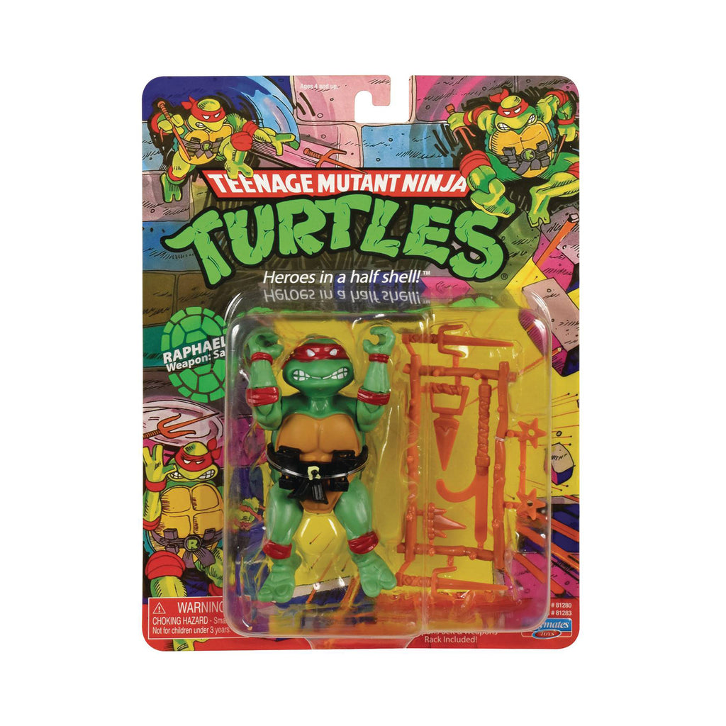 Playmates Teen Mutant Ninja Turtles Classic Raphael Action Figure