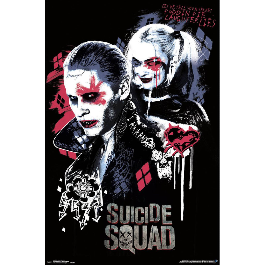 DC Comics Suicide Squad Twisted Love Wall Poster