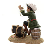 Department 56 Margaritaville Village A Pirate And His Treasures Figurine - Radar Toys
