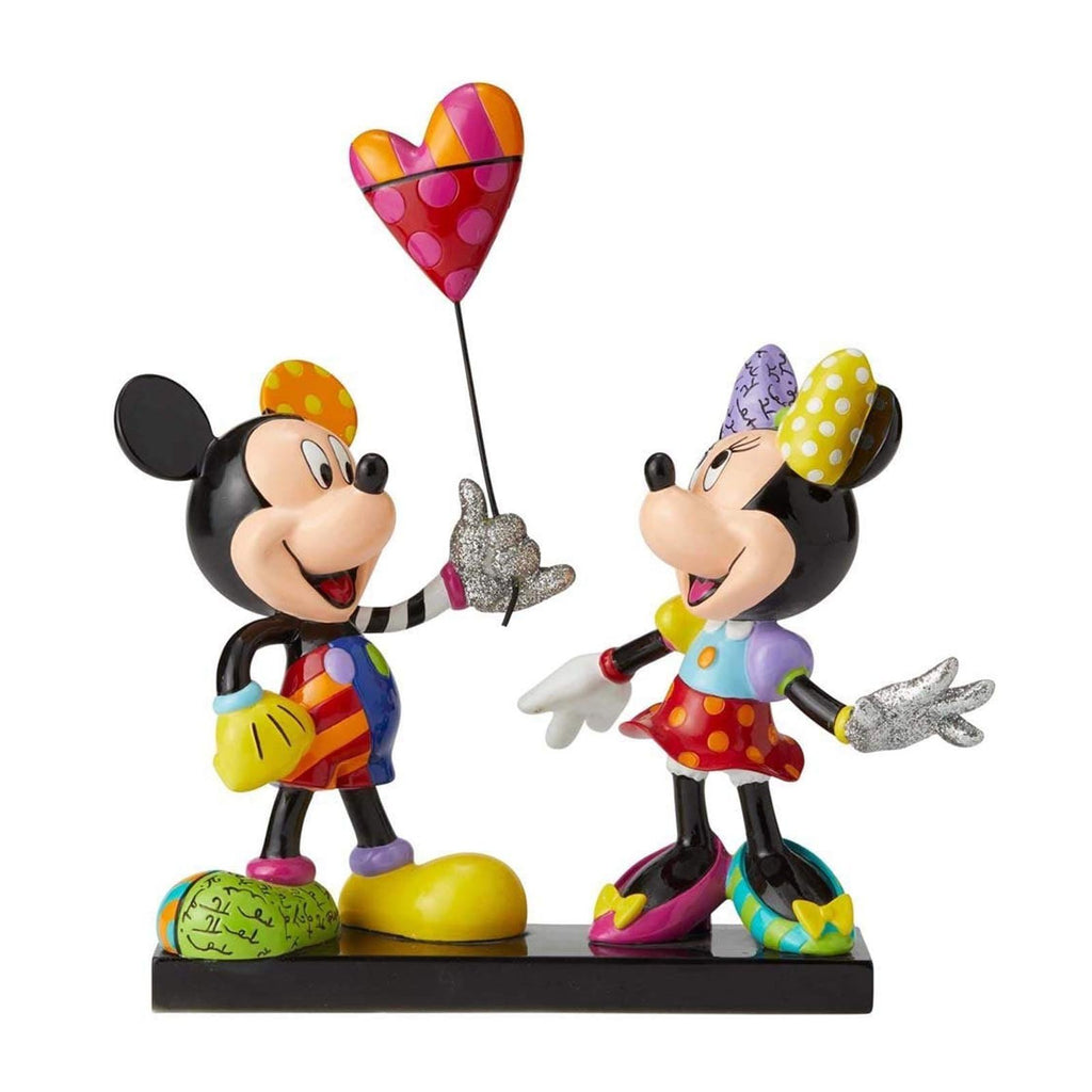 Enesco Disney Showcase Britto Mickey Minnie Mouse Figure Set