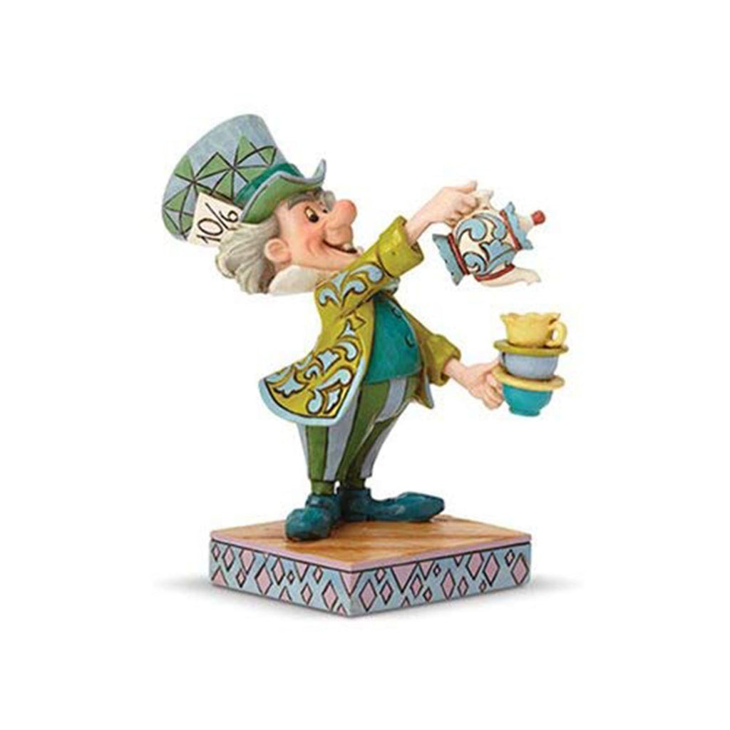 Enesco Disney Traditions Alice In Wonderland Mad Hatter A Spot Of Tea Figure