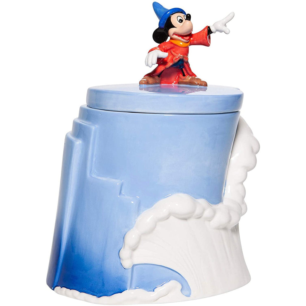 Enesco Disney Traditions Fantasia Mickey Mouse Cookie Jar Figurine