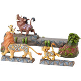 Enesco Disney Traditions Lion King Simba Timon And Pumbaa Figurine - Radar Toys