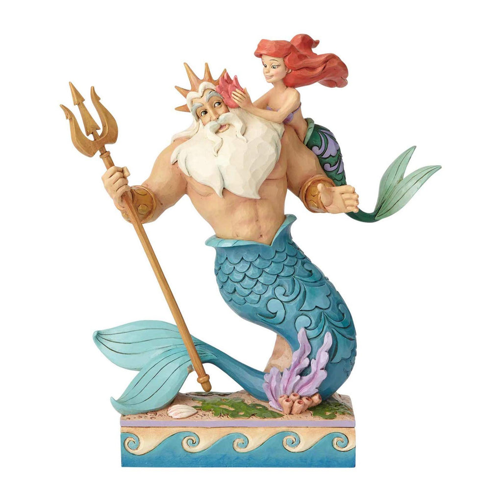 Enesco Disney Traditions Little Mermaid Daddy's Little Princess 10 Inch Figure