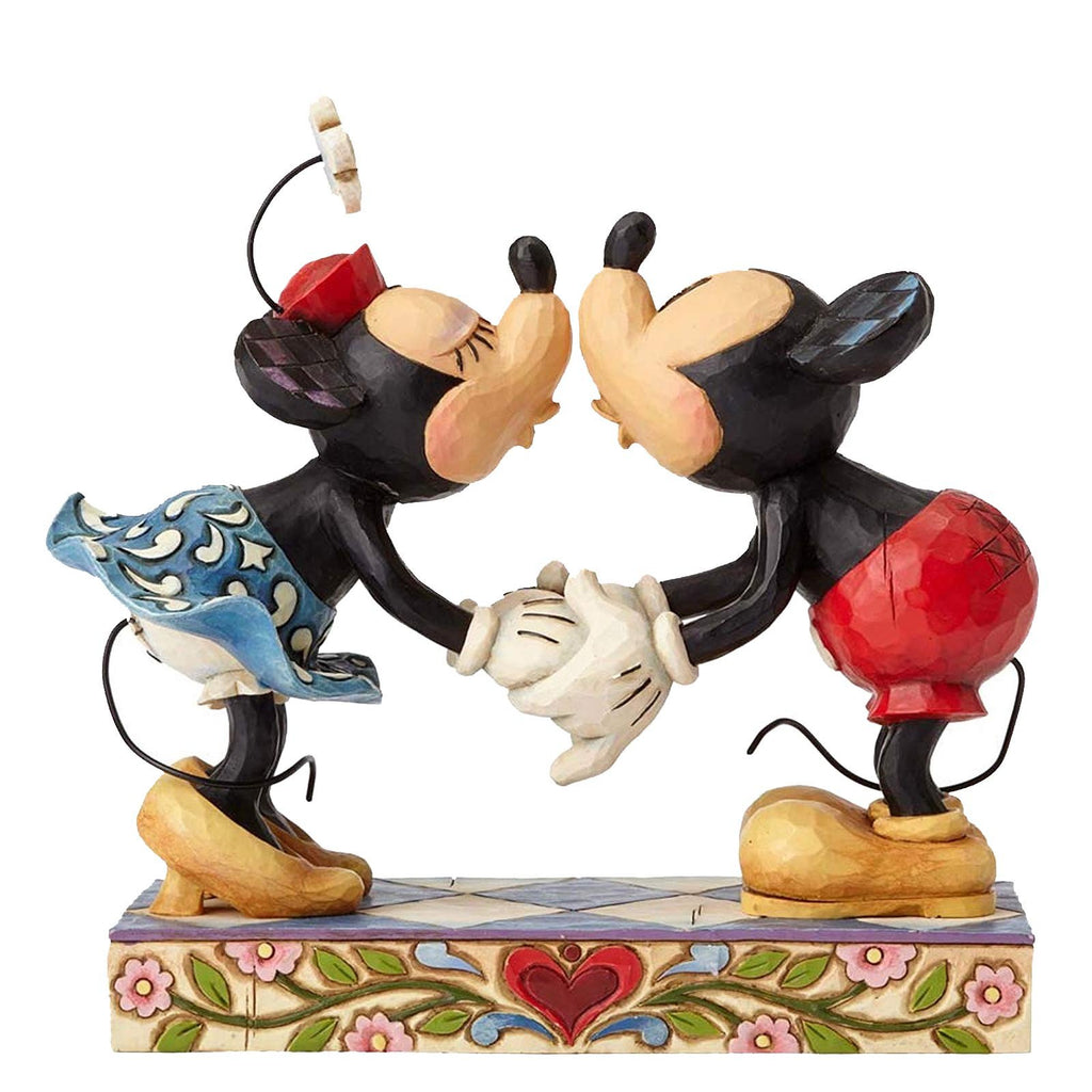 Enesco Disney Traditions Mickey And Minnie Smooch For My Sweetie Figure - Radar Toys