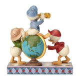 Enesco Disney Traditions Navigating Nephews Figure - Radar Toys