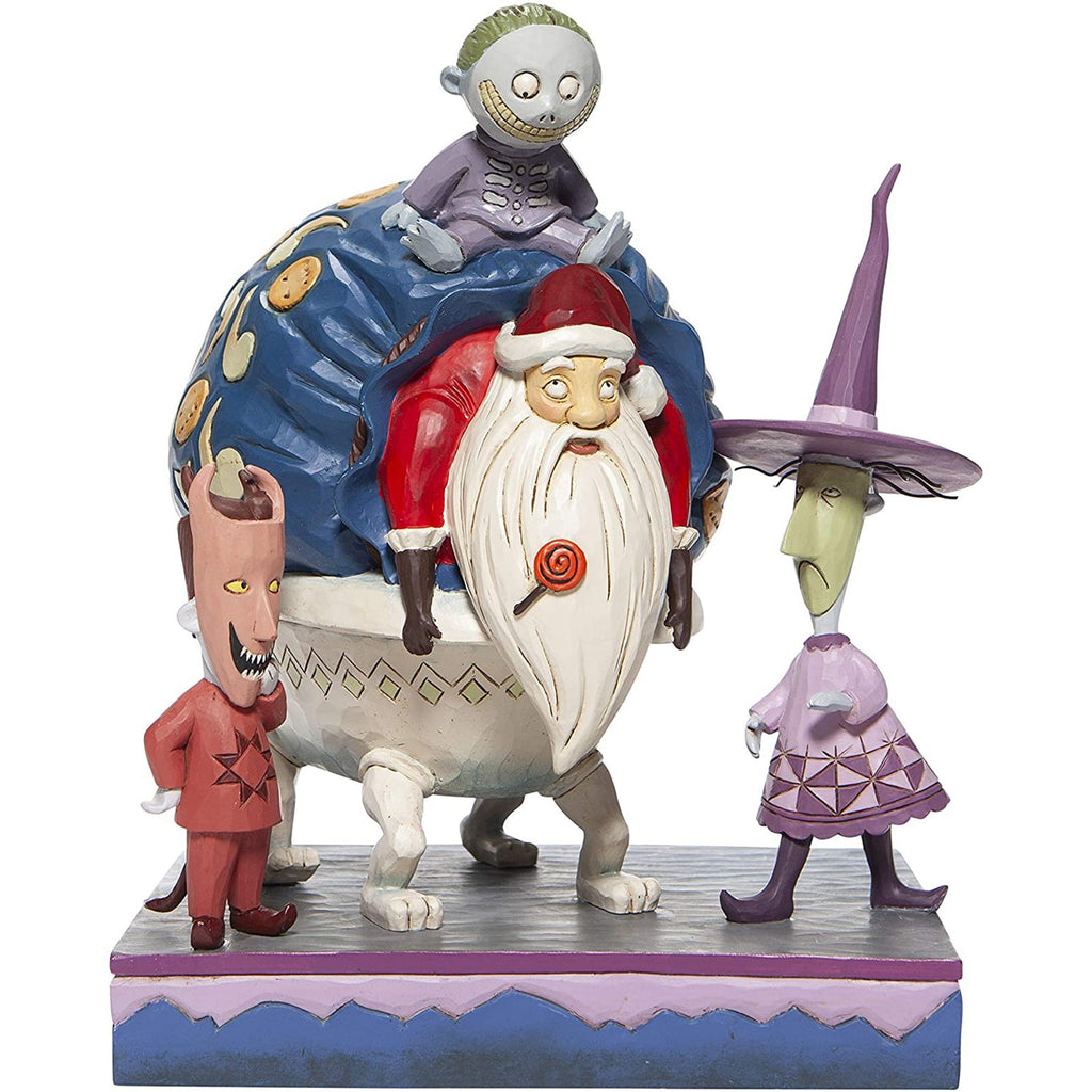 Enesco Disney Traditions Nightmare Before Christmas Lock Shock Barrel Figurine