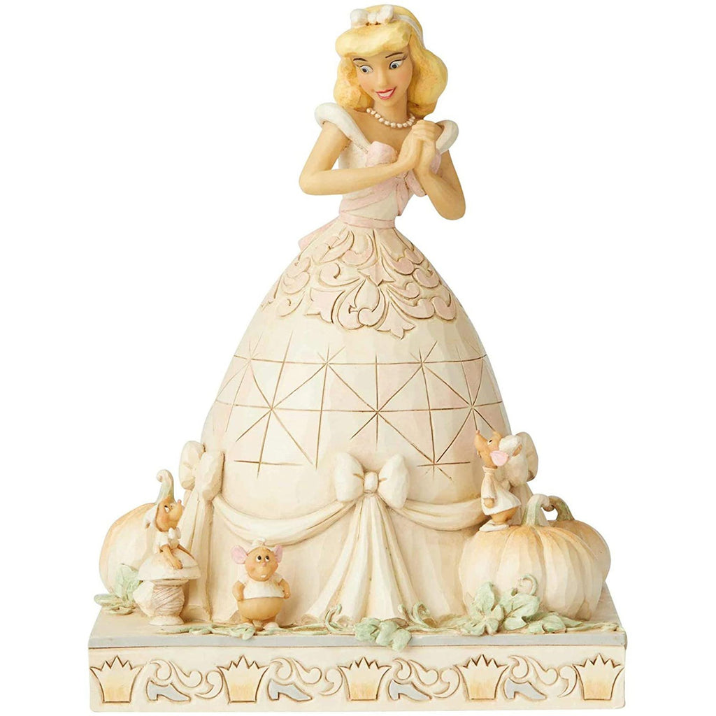Enesco Disney Traditions White Woodland Cinderella Figurine