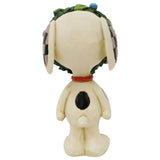 Enesco Jim Shore Peanuts Snoopy In Wreath Figurine - Radar Toys