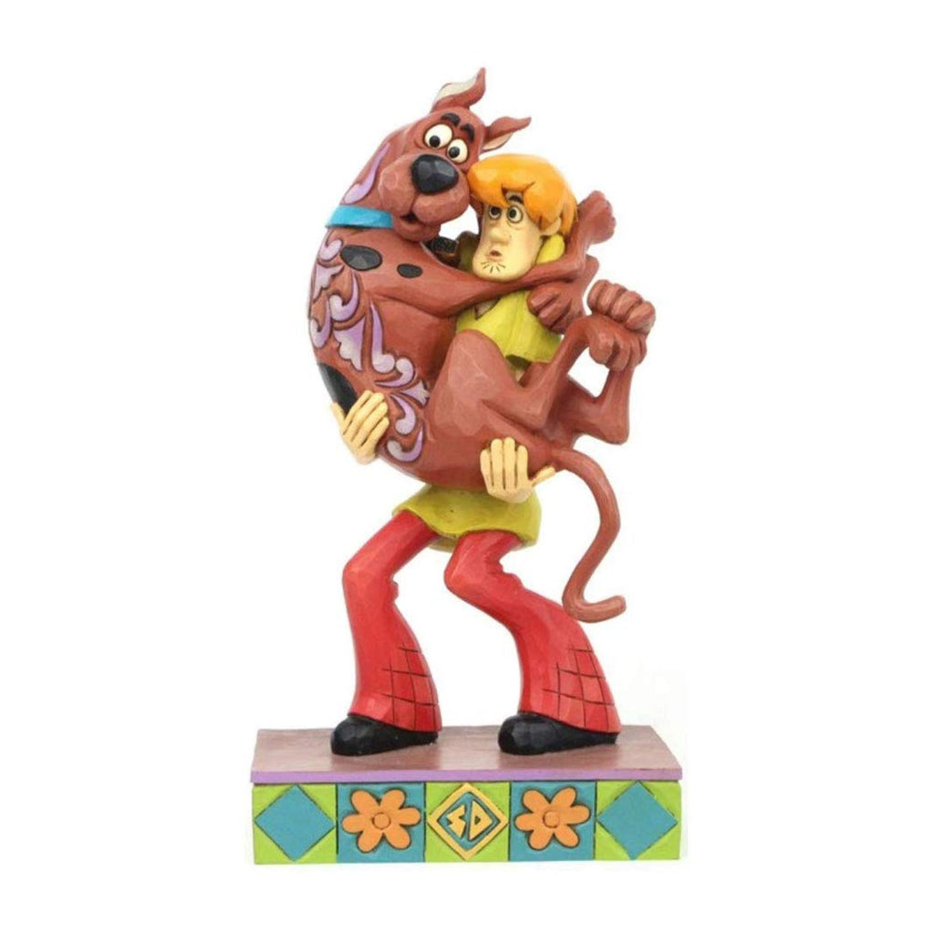 Enesco Scooby Doo Shaggy Holding Scooby Ruh-Roh Figure