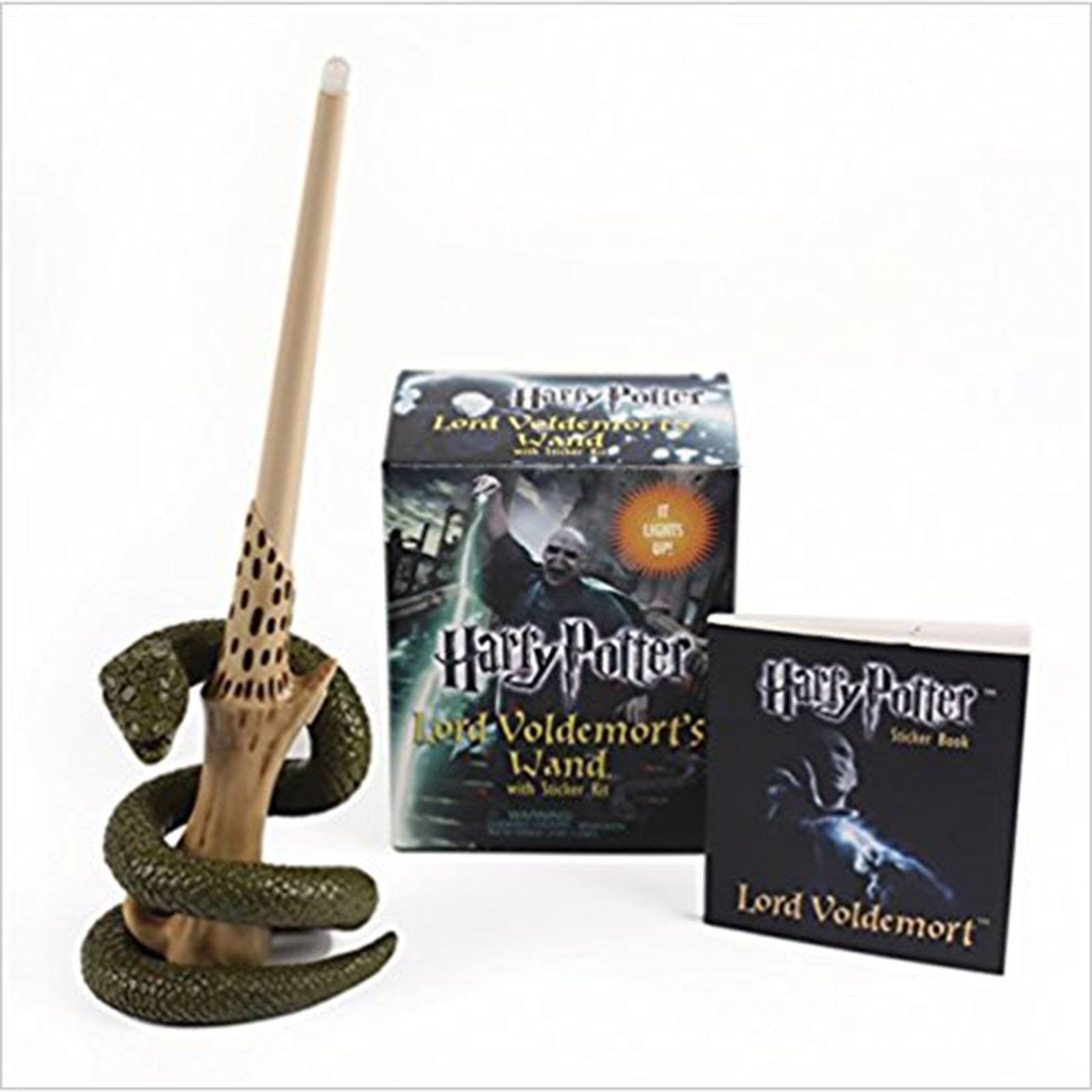 Voldemort Items Harry Potter Lord Voldemort's Wand With Sticker Set | Radar Toys