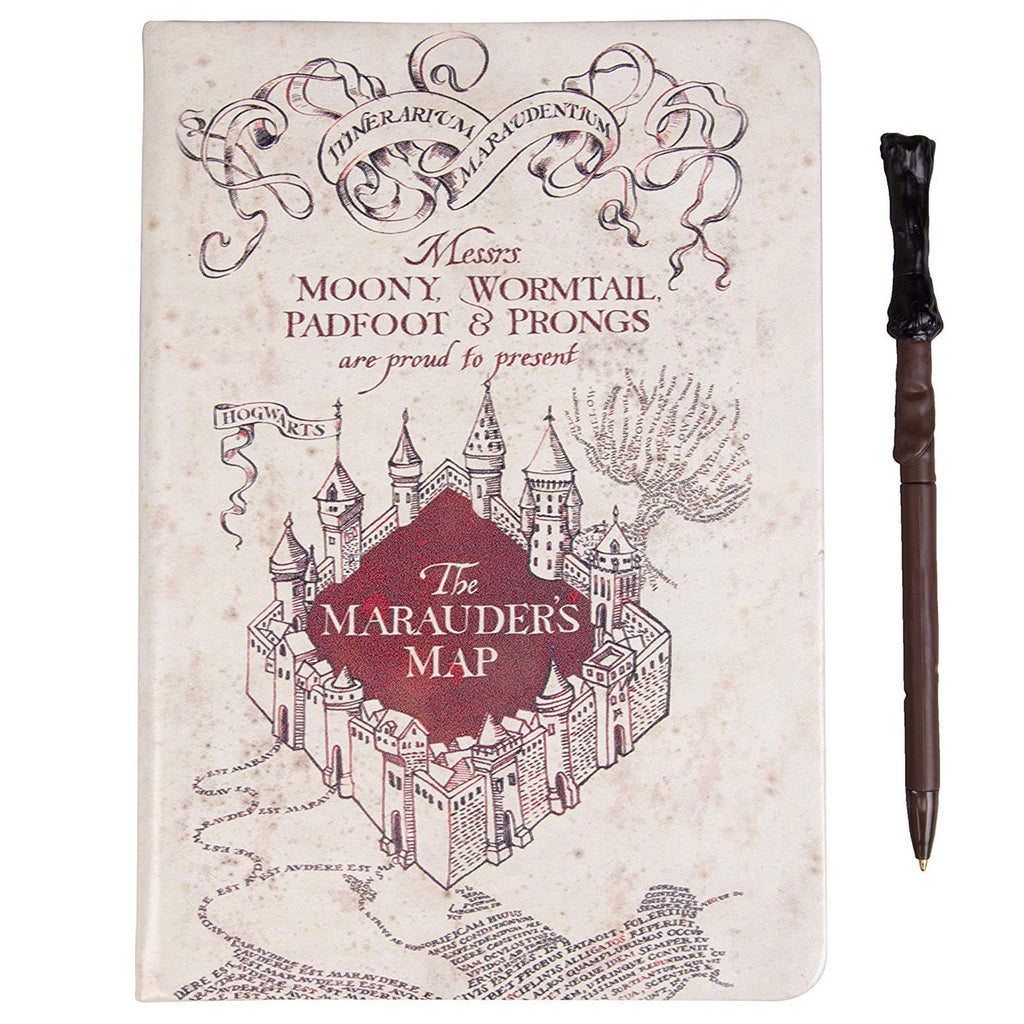 Harry Potter Marauder's Map Journal And Pen Set