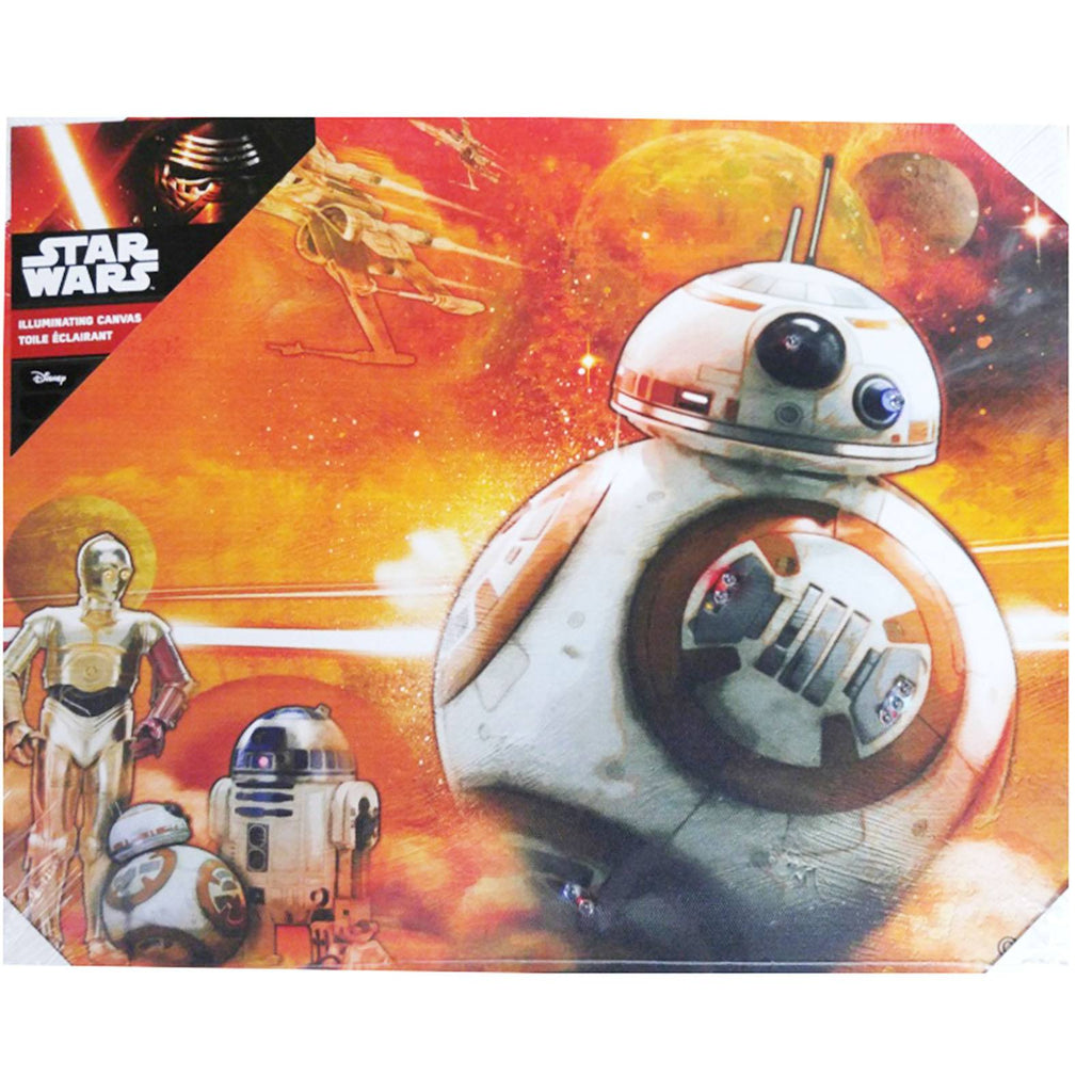 Star Wars BB-8 Illuminating Canvas