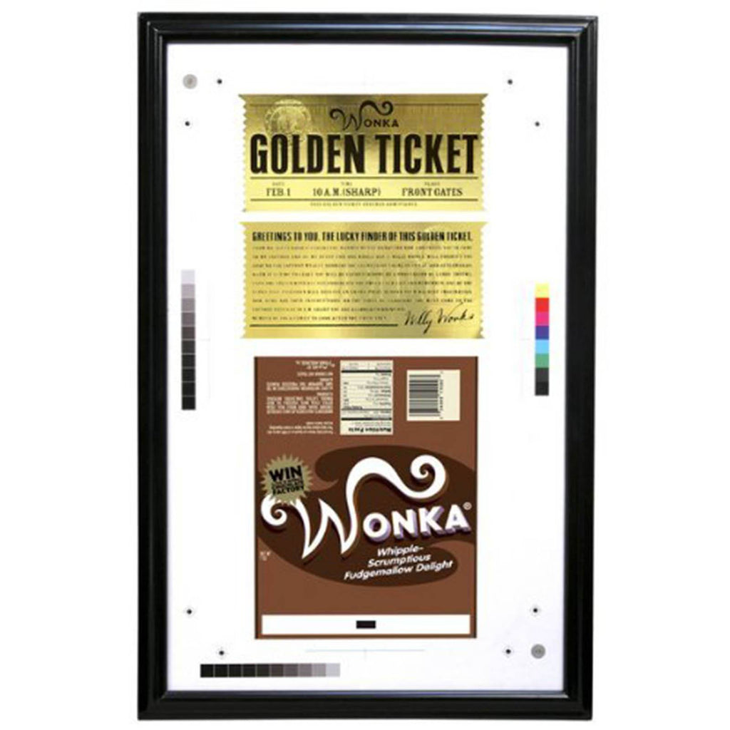 Willy Wonka And The Chocolate Factory Golden Ticket Replica