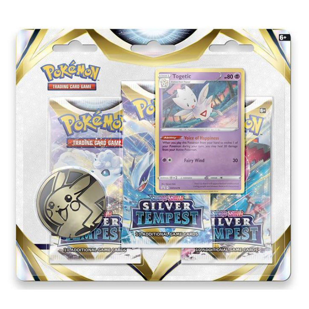 Pokemon TCG Silver Tempest 3 Booster Pack Bundle