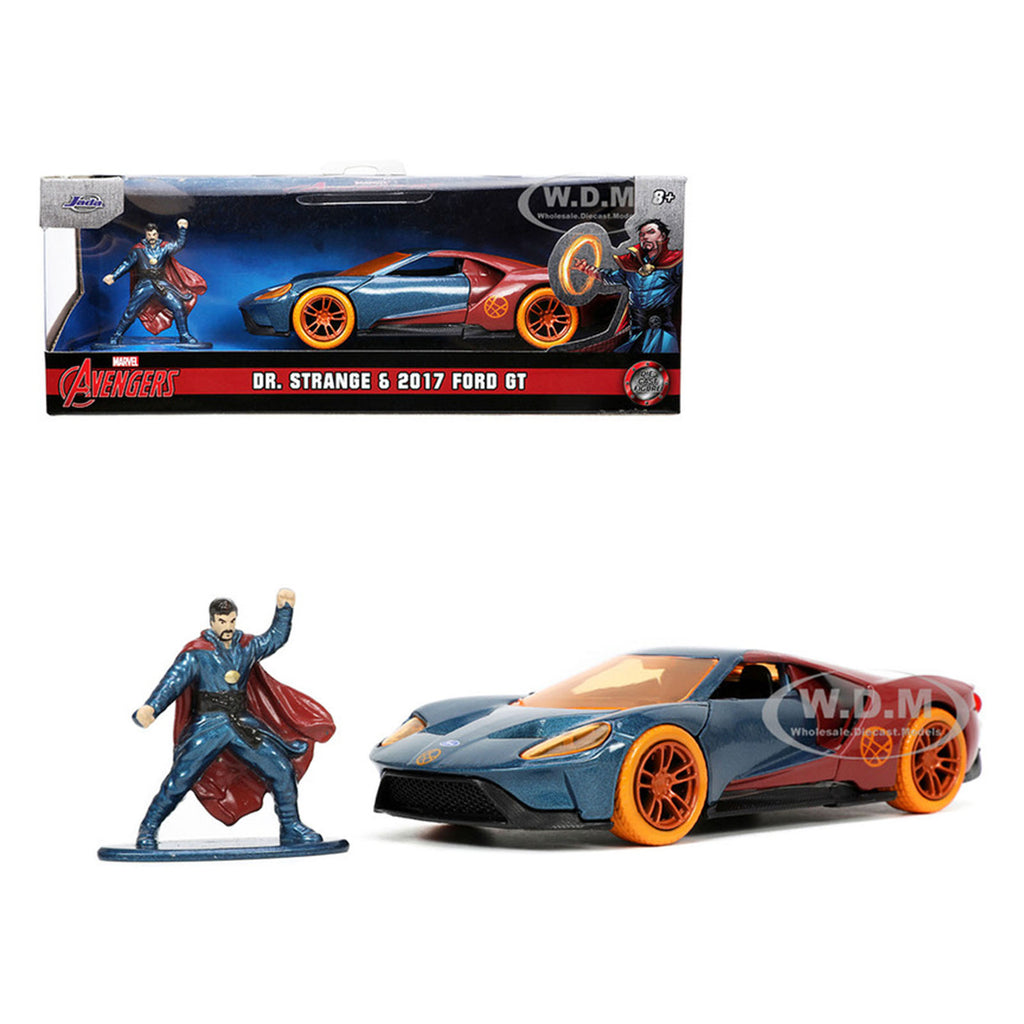 Jada Toys Avengers Doctor Strange 2017 Ford GT Die Cast 32nd Scale Set