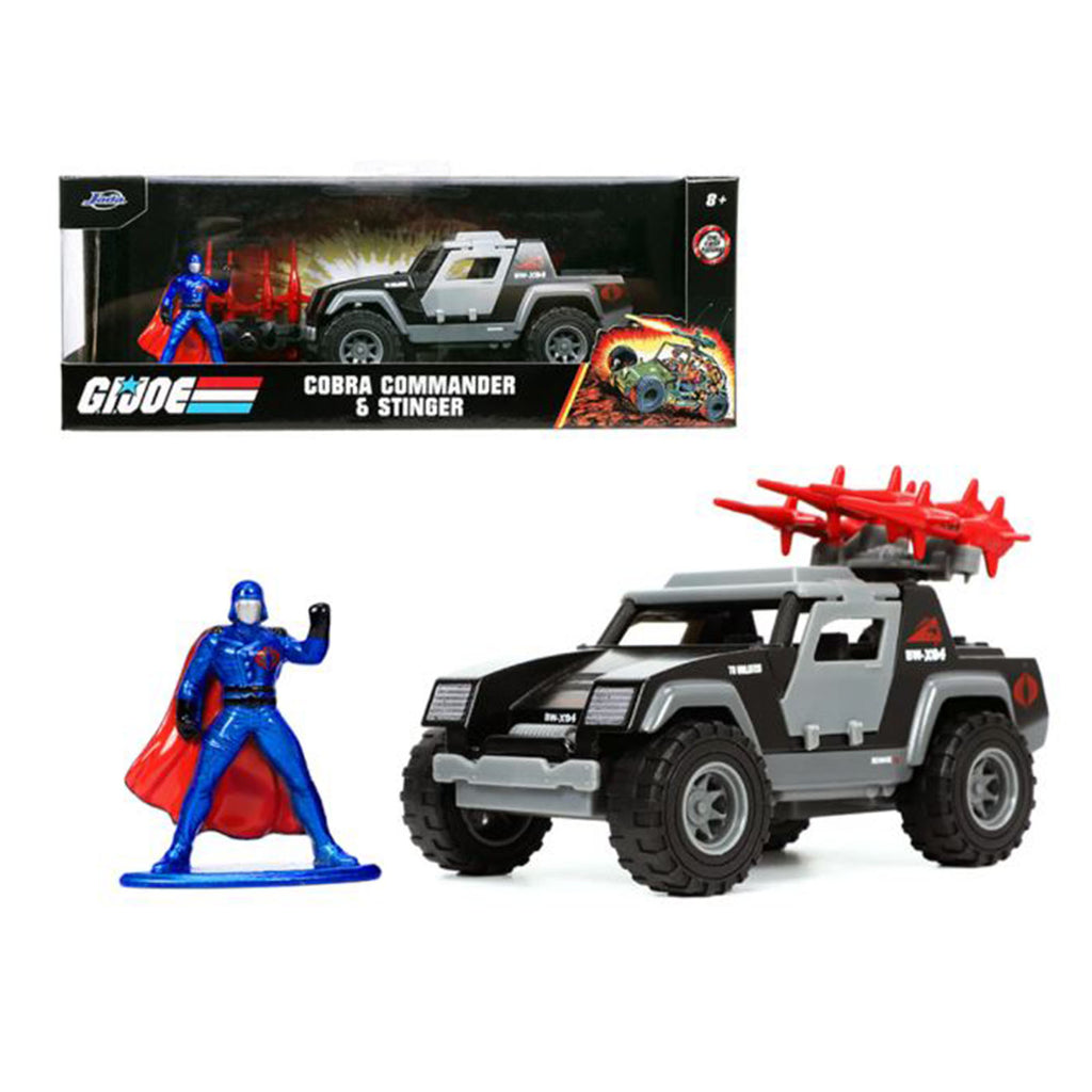 Jada Toys GI Joe Combra Commander Stinger Die Cast 32nd Scale Set