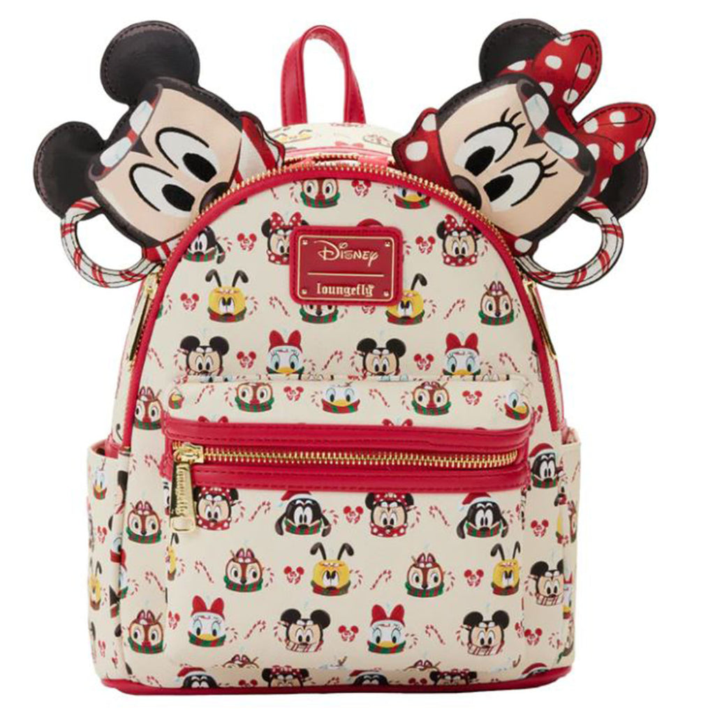 Loungefly Disney Hot Cocoa AOP Mini Backpack With Headband