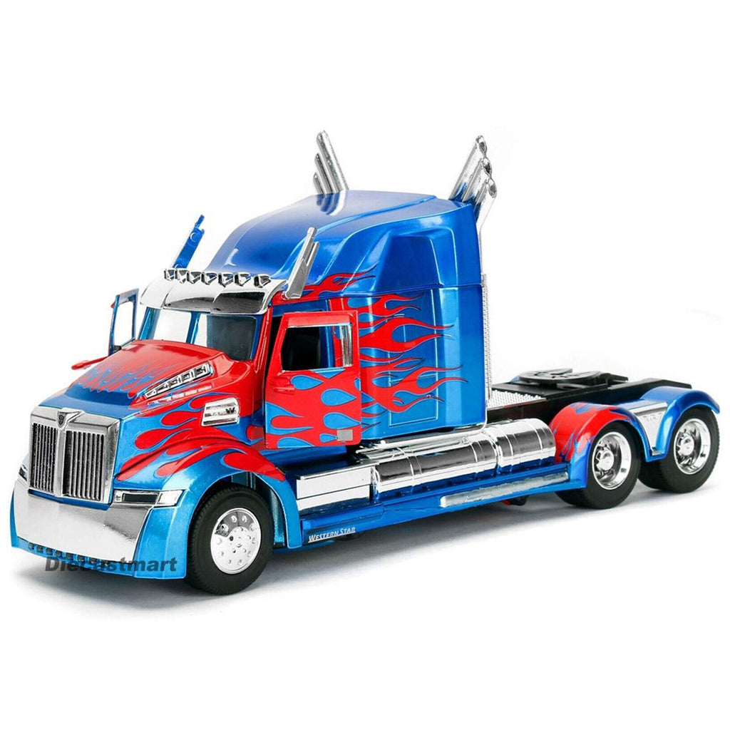 Jada Toys Transformers Optimus Prime 5700 XE Die Cast 24th Scale Set