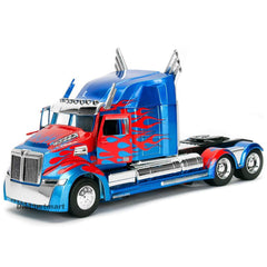 Jada Toys Transformers Optimus Prime 5700 XE Die Cast 24th Scale Set - Radar Toys