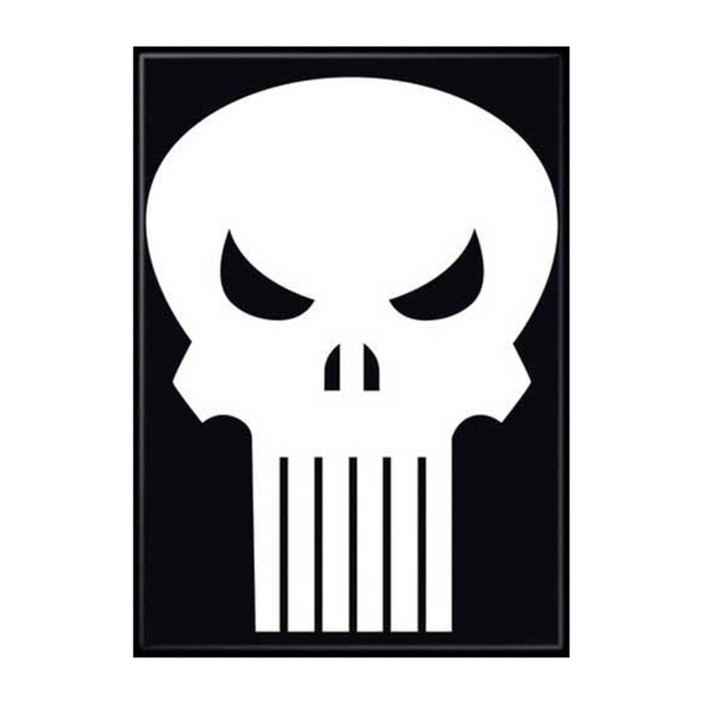 Ata-Boy Marvel Punisher Skull Magnet