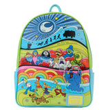 Loungefly Scooby Doo Psychedelic Monster Chase Glow In The Dark Mini Backpack - Radar Toys